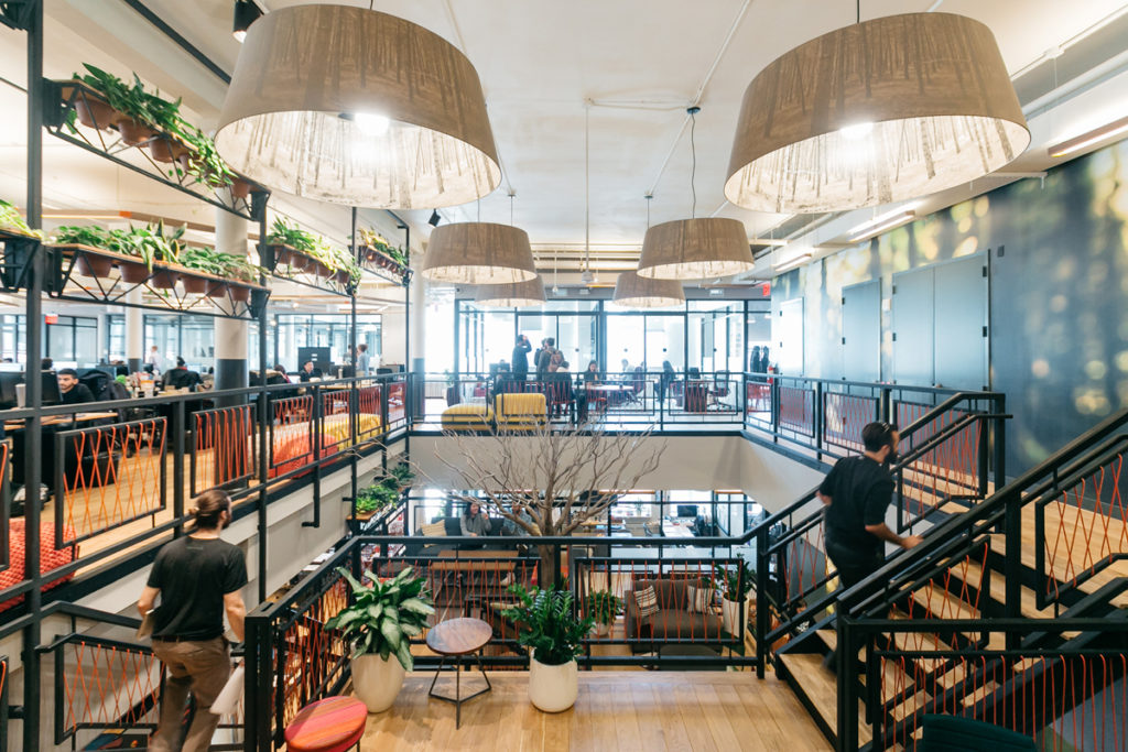 A New Way for Online Students to Connect Free WeWork Hot Desk